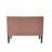 Ellen Swoop Arm Settee Bench With Nailhead Trim For Entryway-1625762411