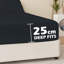 Leila Microfiber 25cm Deep Pocket Fitted Bed Sheet-157010232-157010227