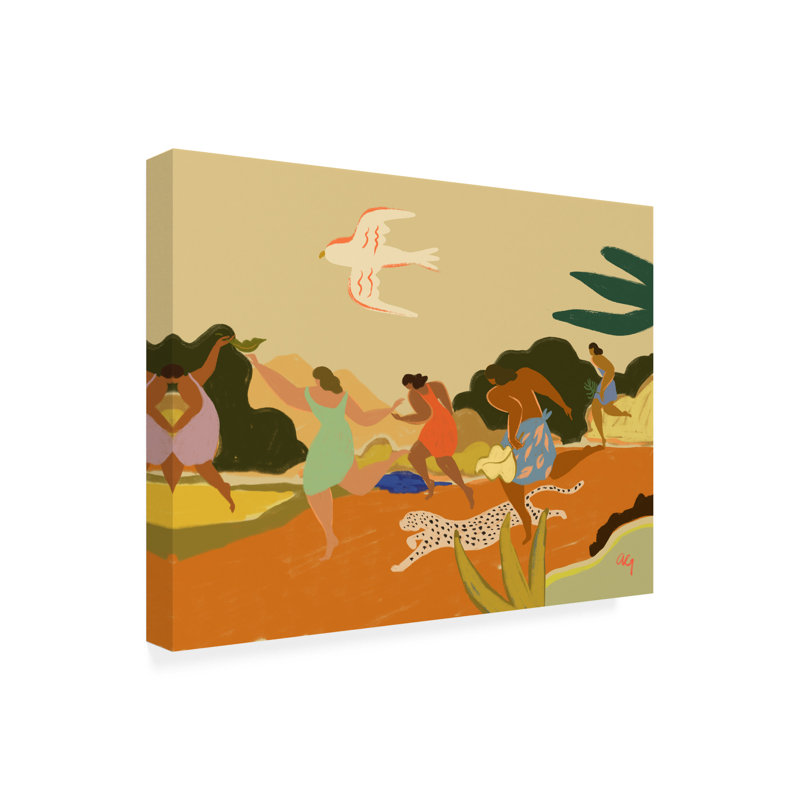 «Run On Canvas» par Arty Guava, reproduction, H 18 po x l 24 po x P 2 po