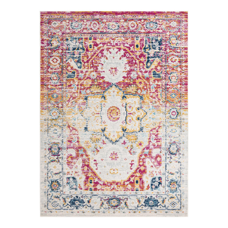 Hagberg Oriental Indoor Rug, Rectangle 7'10" x 10'