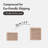 Diagonal Ribbed Beige 100% Cotton Quick Dry 6-Piece Washcloths Set-117198010-119276172