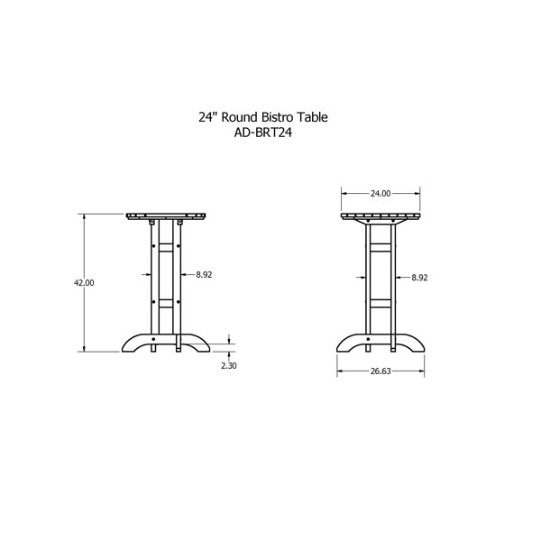 Dimensions du produit