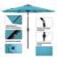 Parasol 9 pi avec lumières DEL-2122560509