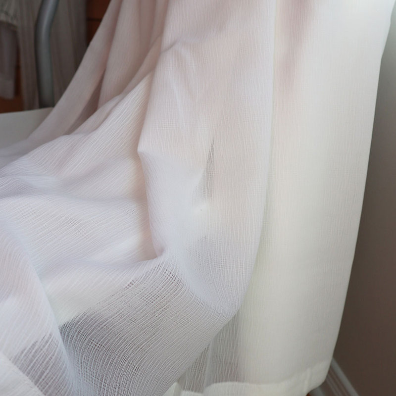 Rideau en polyester, Beige