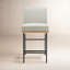 Tabouret de comptoir rembourré 26 po Rooney-93494407