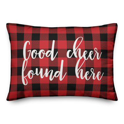  Coussin Good Cheer trouvé à Buffalo