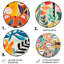 Pépinière, motif animal coloré IV - People-885883549