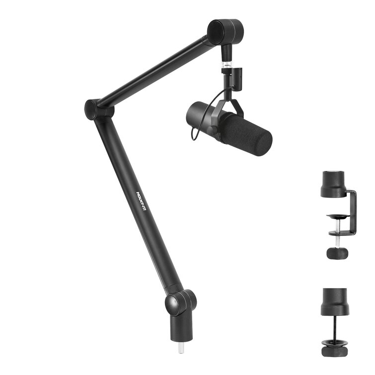 Mount-It Adjustable Microphone Boom Arm Suspension Scissor Stand For Studio  and Gaming Microphones & Reviews