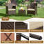 Argonne 2 Seater Rattan Conversation Set-512659917
