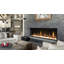 Foyer électrique ultra-linéaire 65 po Litédeer Latitude (ZEF65X) | Foyer mural linéaire ultra-mince avec application WiFi, flamme multicolore, respirant | Bûches de bois flottant et chauffe 1500W-1420253685