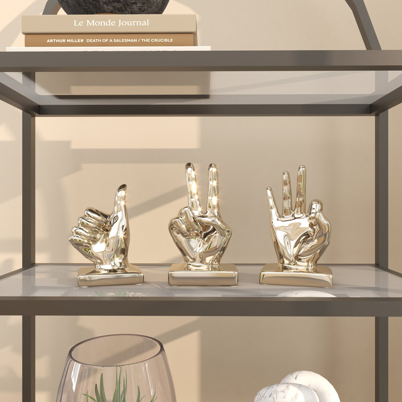 Ensemble de sculptures décoratives en porcelaine