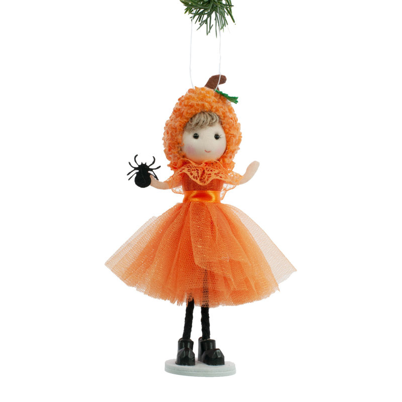Chérubin debout orange (paquet de 8)