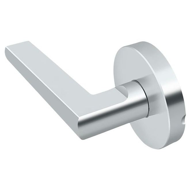 Portmore Round Polished Chrome Passage (Hall & Closet) Door Lever
