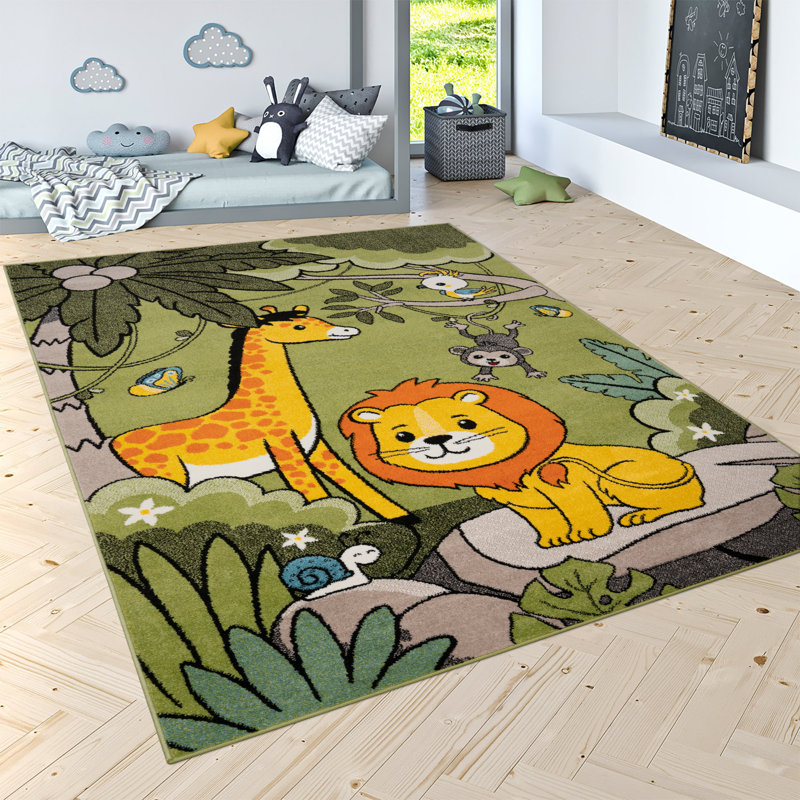 Mitzy Flatweave Green Rug