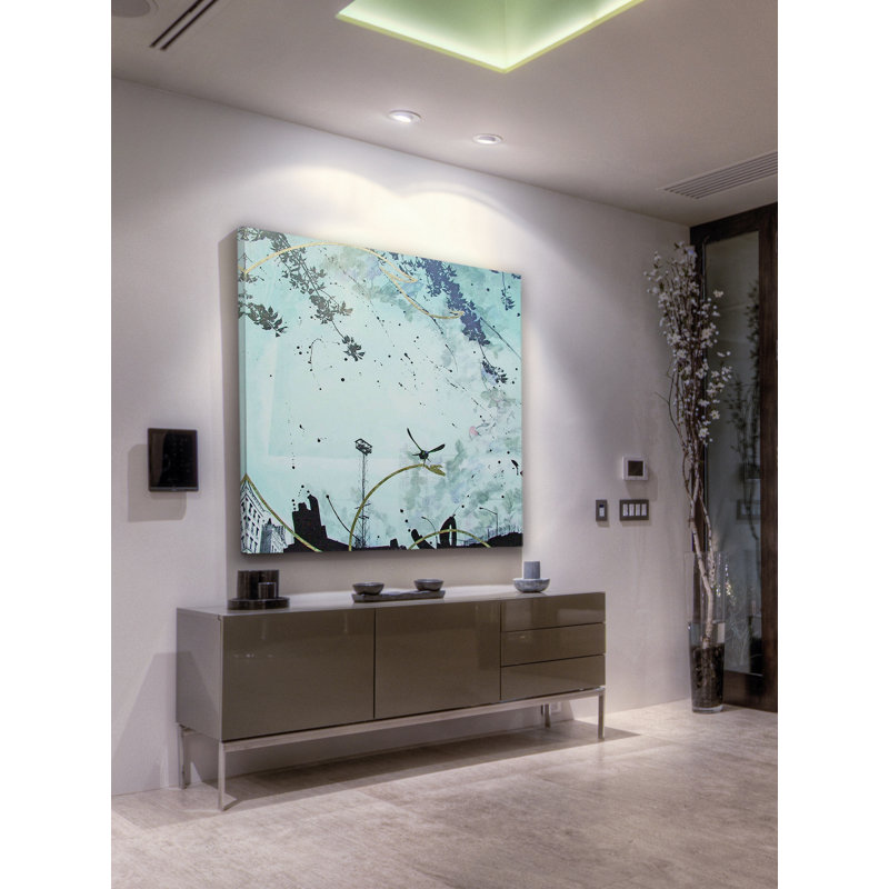 Oblivion by Tracy Silva Barbosa - Wrapped Canvas Painting, 46 cm H x 46 cm W