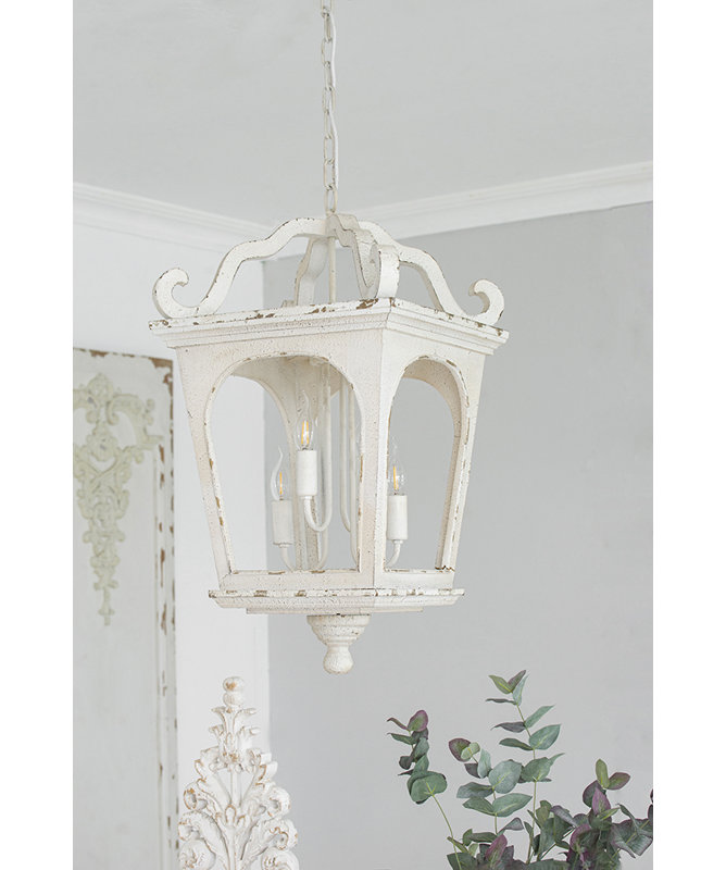 Lustre 1 pièce en bois 4 po