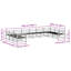  Outdoor Sofa Set 10 Pcs Solid Acacia Wood Garden Lounge Patio Seating