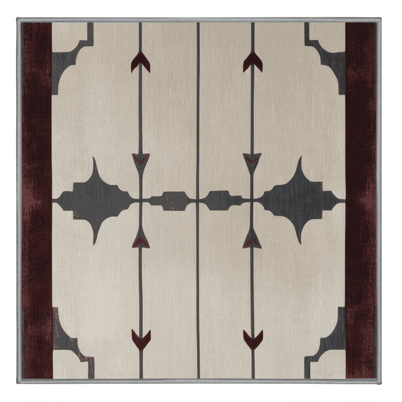Lattice Variations Rug, Square 6'