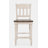 Karley Solid Wood Counter Stool