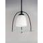 Luminaire suspendu noir 1 lumière-244789285