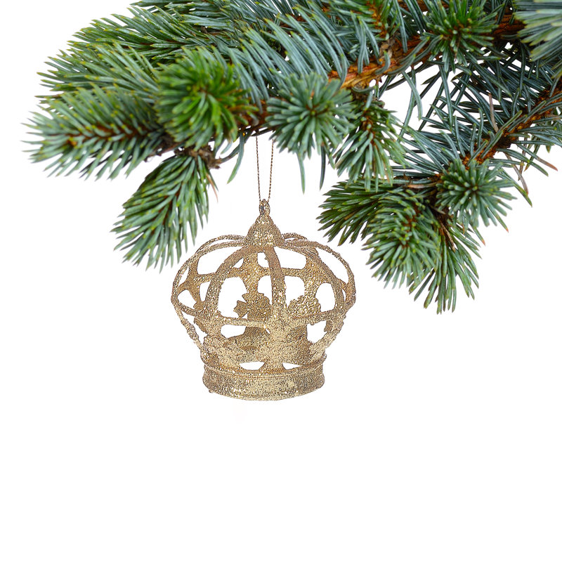 3.55 in. Plastic Shatterproof Holiday Shaped Ornament