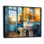 Black Floater Framed