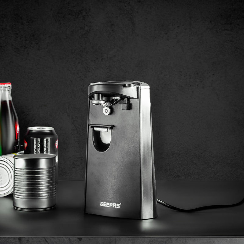 Geepas 3-in-1 Can Opener, Bottle Opener and Knife Sharpener