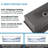 33X19x10in Undermount Stainless Steel Sink, With A Rectangular Shape And An Drip Coating Black, Multi-Functional Accessories For Efficient Kitchen Tasks