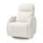 Abelie Modern Dual Motor Power Swivel Nursery Recliner with Auto Rocking Function