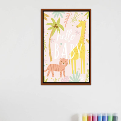 «Baby Soft Safari I» par Nina Seven - reproduction d'art