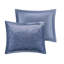 Édredon en velours bleu pervenche pour lit simple / simple TG-124283847-124283851