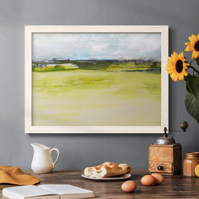 From The Terrace IV, reproduction d'art sur toile, Blanc, H 26 po x l 38 po