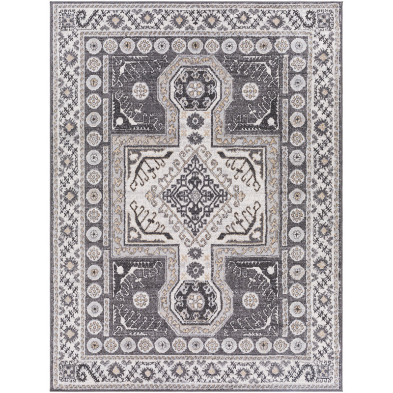 Bunnlevel Oriental Indoor Rug, Rectangle 5'3" x 7'