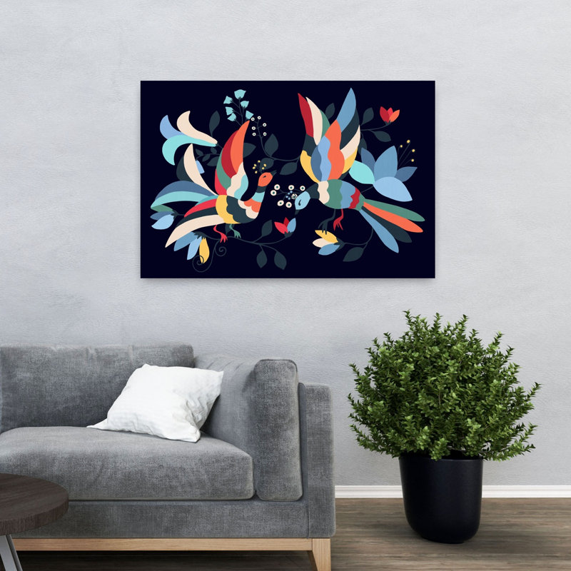 Art contemporain, art contemporain abstrait, H 32 po x l 48 po
