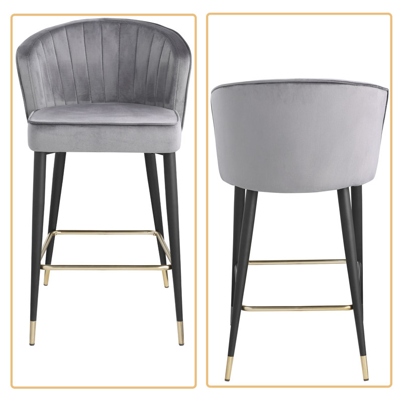 Tabouret 27,21 po, gris