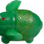 Ensemble de 6 figurines d'éléphant au look jade vert avec motifs dorés - Statues d'animaux Lucky Feng Shui-1832359969