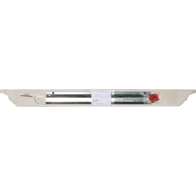 Classic U-Shaped Marbleizing Floating Shelf, 2.63" H x 30" W x 3.13" D