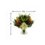 Fall Arrangement With Hydrangea, Heather And Grass