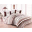 Ensemble de housse de couette 100% coton blanc / bleu-2022298370-2075929136