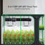 48" W x 108" D Hydroponic Grow Tent