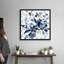 Indigo Garden I - reproduction d'art sur toile-810008374-810008363