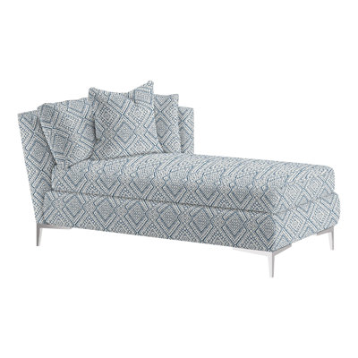 Chaise longue rembourrée Aiden