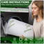 Bamboo Pillow with Shredded Memory Foam Filling, Hypoallergenic Cushion for Pressure Relief Neck Support-126121410
