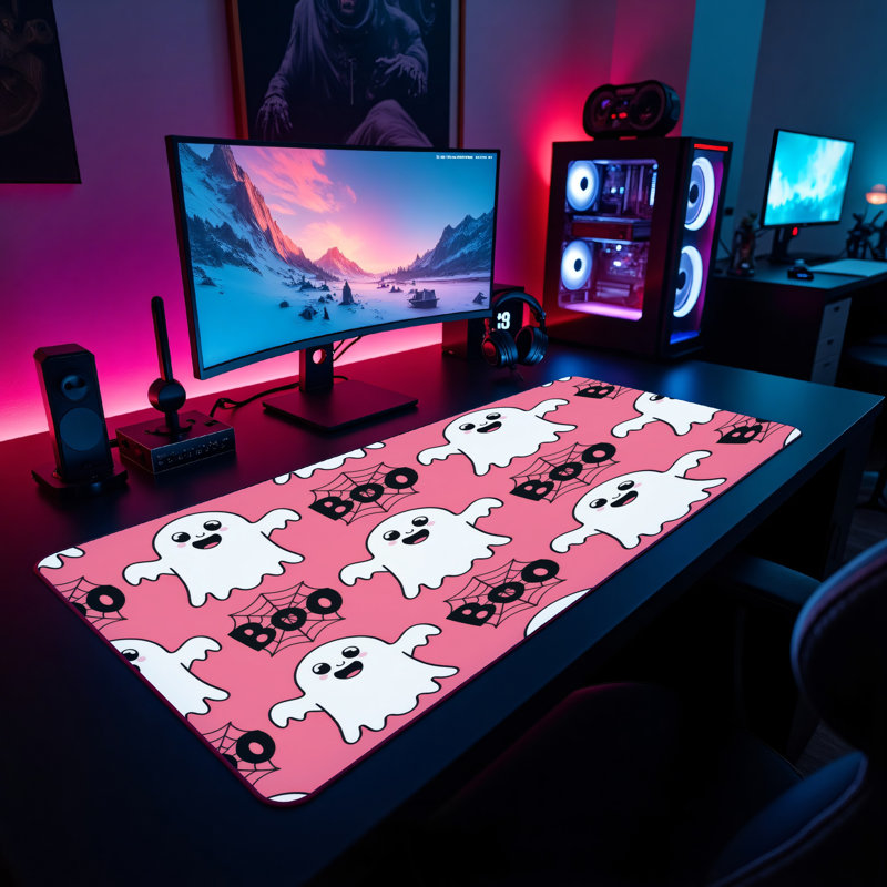 Polyester Desk Pad, 31.5x15.5