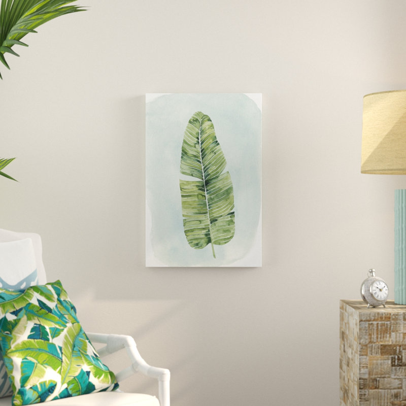 Paradise Palm Leaves IV by Grace Popp - Painting Print, Wrapped Canvas, 76cm H x 51cm W