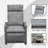 Recliner Patio Chair with Cushions-1407145582