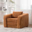 Canapé-lit simple pliable de 40 po avec accoudoirs et dossier, lit d'appoint convertible en chenille désossée avec matelas pour lit d'appoint, salon et chambre à coucher-134677324