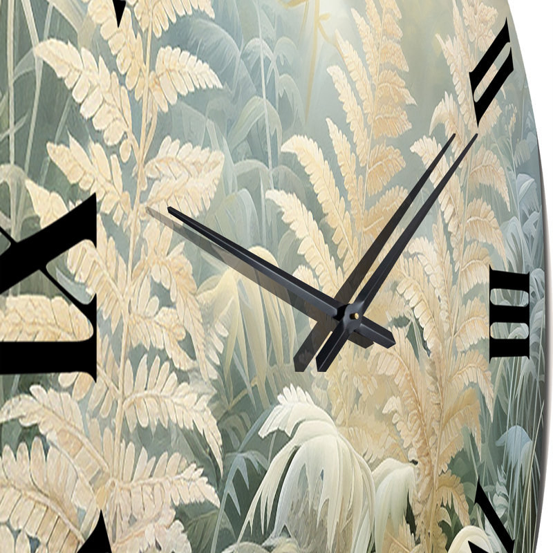 Daaniya - Horloge murale florale, Grand