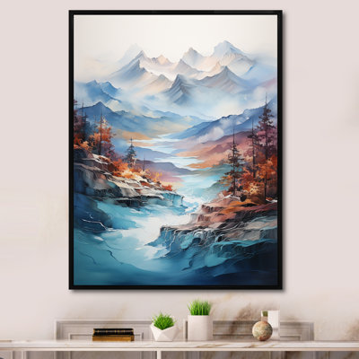 " Blue Majestic Bold Mountain "