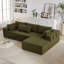 Ensemble de canapé modulaire rembourré Chenille Modern-1632671360-1632671361